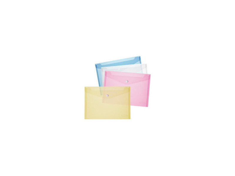 herlitz Pochette à documents, A5, PP, blanc / transparent