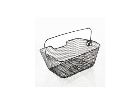 FISCHER Panier pour porte-bagages de vélo, noir