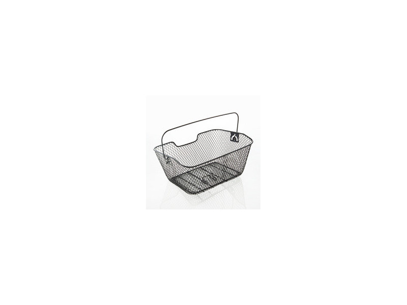 FISCHER Panier pour porte-bagages de vélo, noir