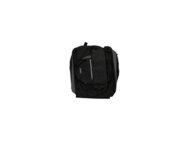 FISCHER Sacoche triple pour porte-bages de vélo, noir