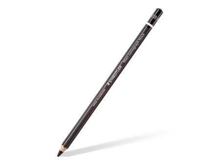 STAEDTLER Crayon Mars Lumograph black, étui métallique de 6