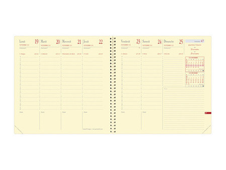 QUO VADIS Agenda 'Exécutif Prestige S', 2027, Impala assorti