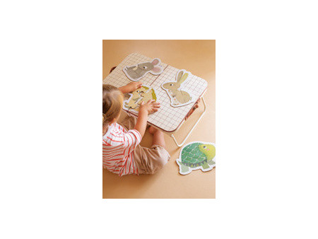 APLI kids Puzzle 'My first Bébés animaux', 12 pièces