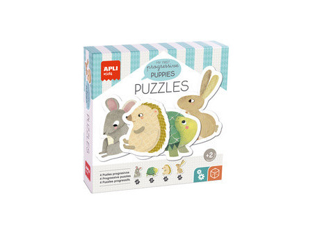 APLI kids Puzzle 'My first Bébés animaux', 12 pièces