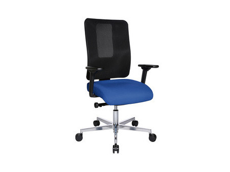 Topstar Roulettes design pour sol dur, grand, noir