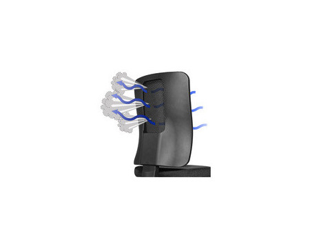 Topstar Roulettes design pour sol dur, grand, noir