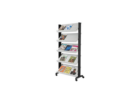 PAPERFLOW Porte-prospectus Uno easyDisplays, 5 étagères