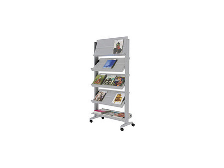PAPERFLOW Porte-prospectus Uno easyDisplays, 5 étagères