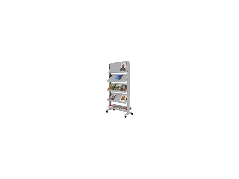 PAPERFLOW Porte-prospectus Uno easyDisplays, 5 étagères