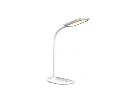 PAPERFLOW Lampe de table à LED LEON, socle, blanc