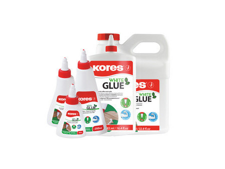 Kores Colle de bricolage 'KORFIX', sans solvant, 125g, blanc