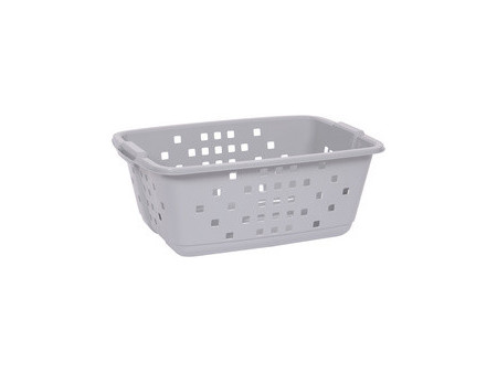 EDA Corbeille à linge PRIMA, 45 litres, PP, gris