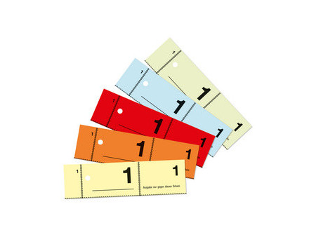 AVERY Zweckform bloc de numérotation 'numéro garderobe',