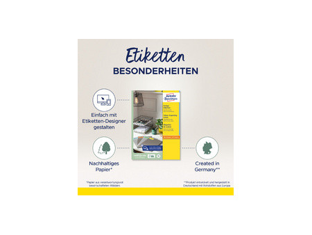 AVERY Zweckform Etiquette universelle, 105 x 148 mm, vert