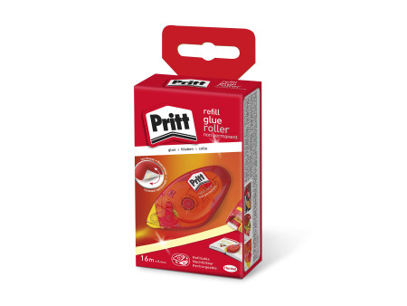 Pritt Roller de colle Refill, non permanente, 8,4 mm x 16 m