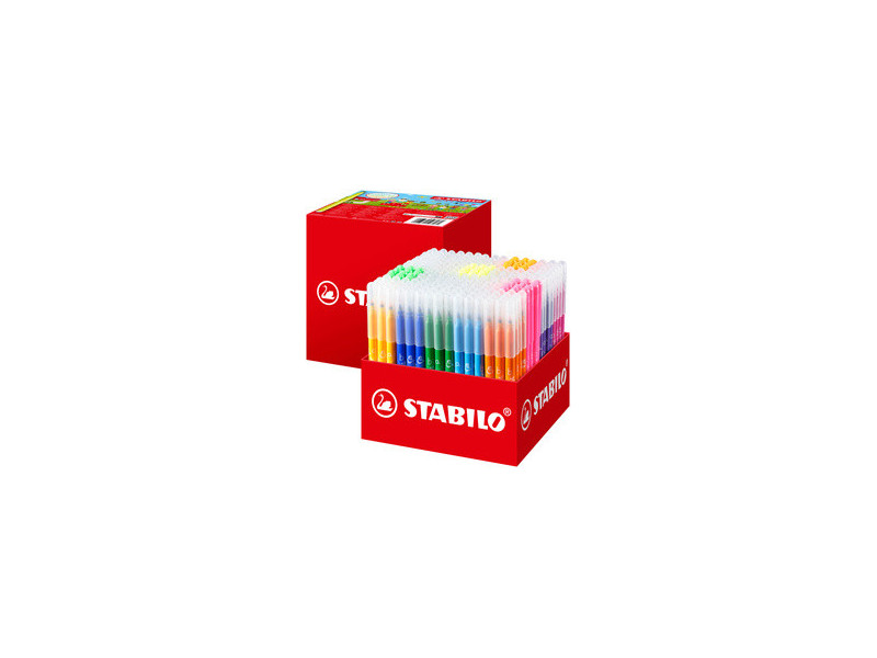 STABILO Feutre Trio A-Z, Maxi schoolpack de 240 pièces