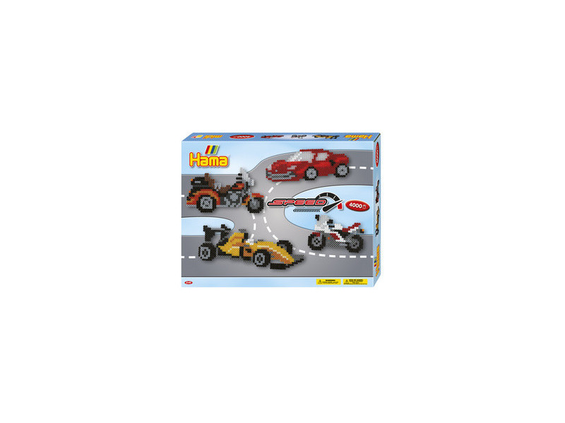 Hama Perles à repasser midi 'speed', coffret cadeau