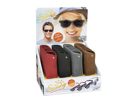 WEDO Lunettes de lecture SUNNY, présentoir de 24, assorti