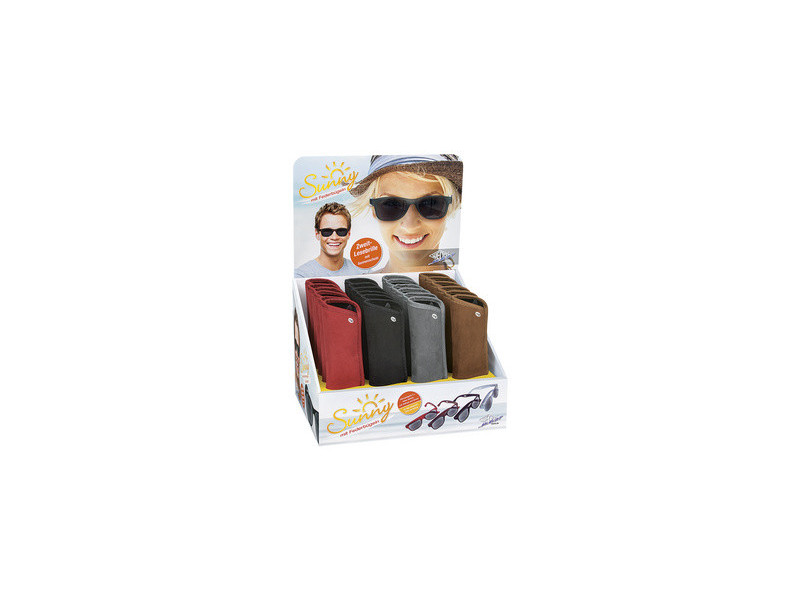 WEDO Lunettes de lecture SUNNY, présentoir de 24, assorti