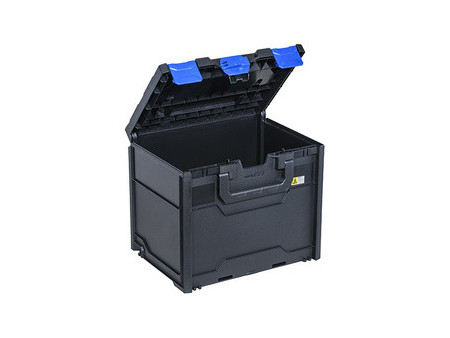 allit Boîte de rangement EuroPlus MetaBox 340, noir/bleu