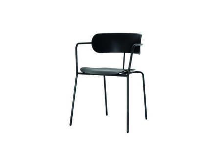 PAPERFLOW Chaise visiteur BISTRO, set de 2, blanc