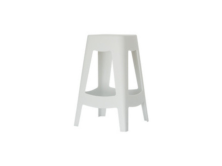 PAPERFLOW Tabouret BELLINI, set de 2, hauteur: 460 mm, blanc