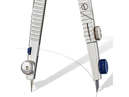 STAEDTLER Compas à réglage rapide 553 01, bouton mécanique