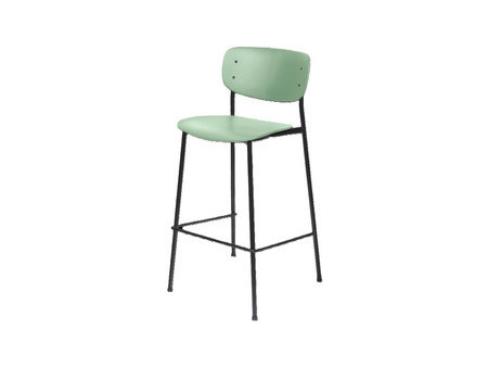 PAPERFLOW Chaise de bar SOHO, set de 2, vert