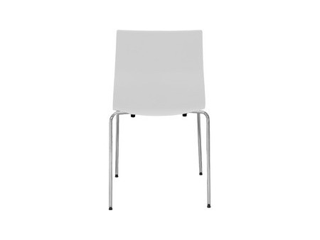 PAPERFLOW Chaise visiteur ARKO, set de 2, blanc