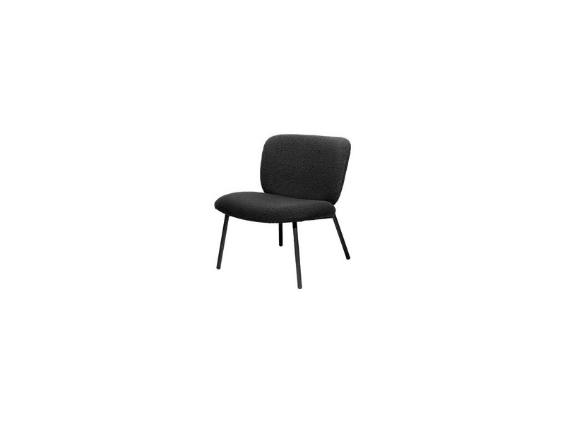 PAPERFLOW Fauteuil visiteur TWIST, noir