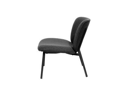 PAPERFLOW Fauteuil visiteur TWIST, anthracite
