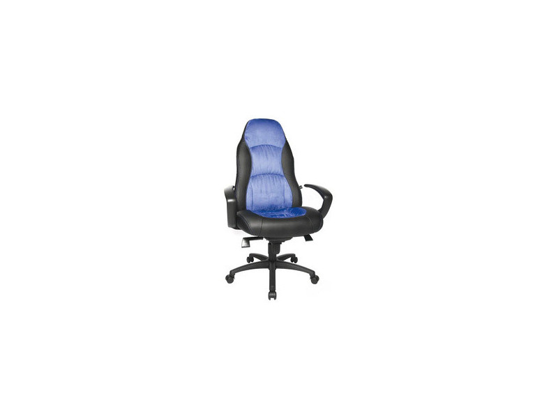 Topstar Fauteuil de direction 'Speed Chair', noir/bleu
