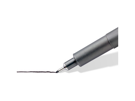 STAEDTLER Feutre à pigment, noir, étui de 8