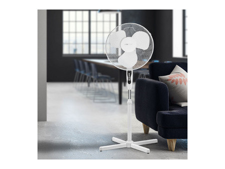 CLATRONIC Ventilateur sur pied VL 3603 S, blanc