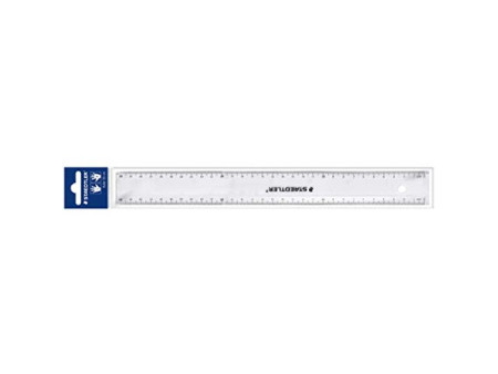 STAEDTLER Kit de règles plates, 150 mm, en plastique