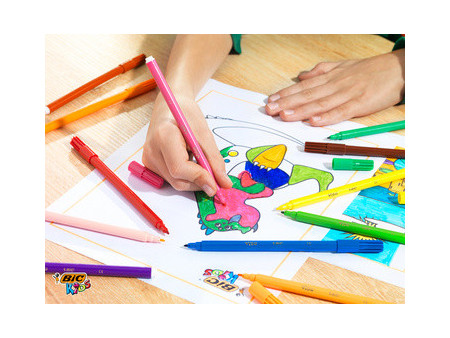 BIC KIDS Feutre Visa, boîte de 36