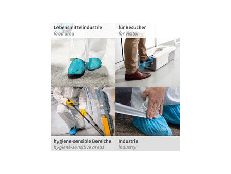 HYGOSTAR Couvre-chaussures 'HYGOMAT', bleu