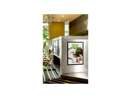DURABLE Cadre d'affichage magnétique DURAFRAME A3 noir