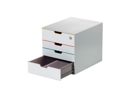 DURABLE Module de classement VARICOLOR 4 SAFE, 4 tiroirs