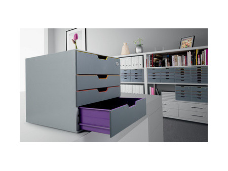 DURABLE Module de classement VARICOLOR 4 SAFE, 4 tiroirs