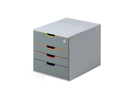 DURABLE Module de classement VARICOLOR 4 SAFE, 4 tiroirs