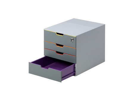 DURABLE Module de classement VARICOLOR 4 SAFE, 4 tiroirs