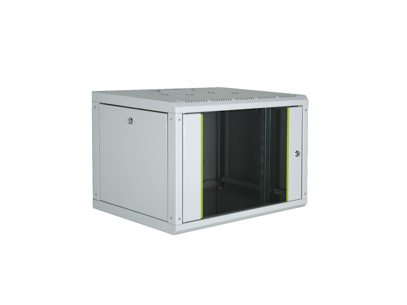 DIGITUS Coffret mural 19' Unique Line, 9 U, gris clair