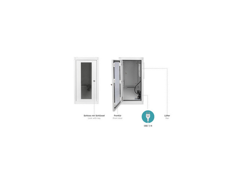 DIGITUS Boîtier CPU Eco-Line avec ventilation active