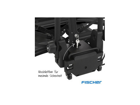FISCHER Porte-vélos d'attelage 'RoadLine Black'