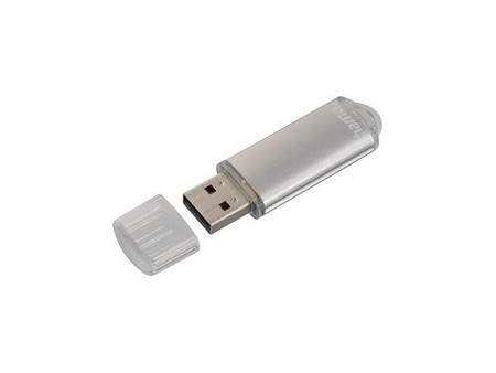 hama Clé USB 2.0 'Laeta', 128 GB, argent