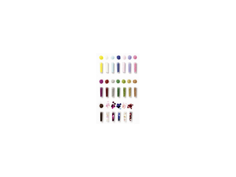 folia Set de paillettes BIO, Rainbow L