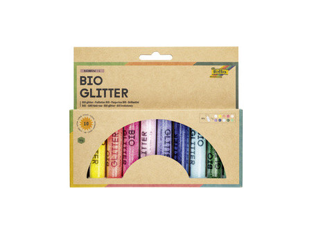 folia Mélange de paillettes BIO RAINBOW M