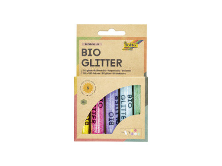 folia Mélange de paillettes BIO RAINBOW M