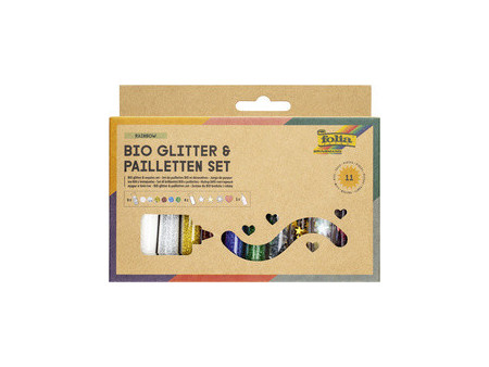 folia Set de paillettes BIO Rainbow